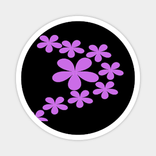 Purple flowers Magnet